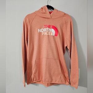 North Face Sweatshirt - Salmon/Light Pink - Size XL